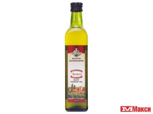 МАСЛО ОЛИВКОВОЕ "JOLIE LOLITA" РАФИНИРОВАННОЕ С ДОБАВЛЕНИЕМ НЕРАФИНИРОВАННОГО OLIVE-POMACE OIL 0,5Л СТ/Б