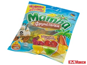 ЖЕВАТЕЛЬНЫЙ АРМЕЛАД "МАМБА.ФРУМЕЛАДКИ" КОМАНДА ПИРАТОВ 70Г (STORCK)