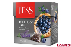 ЧАЙ (ОРИМИ-ТРЭЙД) "TESS" БЛЮБЕРРИ ТАРТ ЧЕРН. (20ПИРАМИДОК)