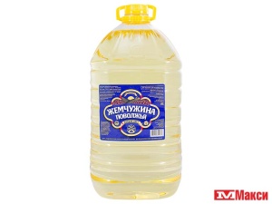 МАСЛО ПОДСОЛНЕЧНОЕ "ЖЕМЧУЖИНА ПОВОЛЖЬЯ" РАФИНИРОВАННОЕ  5Л (ПРОСПЕКТ) 