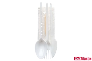 НАБОР ПОСУДЫ ОДНОРАЗОВОЙ (ВИЛКА,ЛОЖКА,НОЖ,САЛФЕТКА,ЗУБОЧИСТКА) (ЯРКАЯ ЦЕНА)