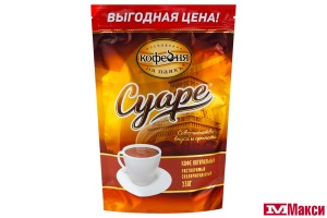 КОФЕ СУБЛИМ. (МОСК.КОФЕЙНЯ НА ПАЯХЪ) "СУАРЕ" 230Г ПАКЕТ
