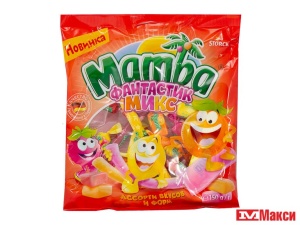 ЖЕВАТЕЛЬНАЯ КОНФЕТА  "МАМБА" ФАНТАСТИК МИКС 150Г (STORCK)