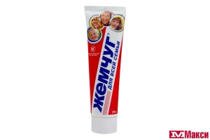 БХ: ПАСТА ЗУБНАЯ "НОВЫЙ ЖЕМЧУГ" ДЛЯ ВСЕЙ СЕМЬИ 100МЛ 