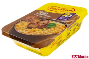 ЛАПША Б/П "РОЛЛТОН" ПОСТНОЕ МЕНЮ ПО-ДОМАШНЕМУ 90Г(с белыми грибами)