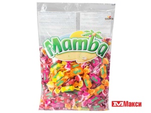 ЖЕВАТЕЛЬНЫЕ КОНФЕТЫ "МАМБА" АССОРТИ 1КГ (STORCK)