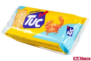 КРЕКЕР "TUC" СО ВКУСОМ КРАБА 100Г (МОН' ДЭЛИС РУСЬ) 