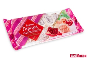 РАХАТ-ЛУКУМ "НЕЖНЫЙ" СО ВКУСОМ ВИШНИ И ГРАНАТА 250Г (ТИМОША)
