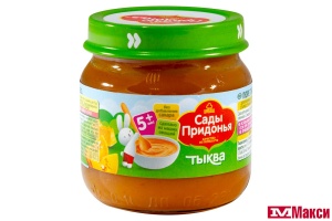 ПЮРЕ "САДЫ ПРИДОНЬЯ" ОВОЩНОЕ 80Г В АССОРТИМЕНТЕ(тыква)