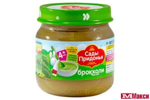 ПЮРЕ "САДЫ ПРИДОНЬЯ" ОВОЩНОЕ ИЗ КАПУСТЫ 80Г СТ/Б В АССОРТИМЕНТЕ(брокколи)
