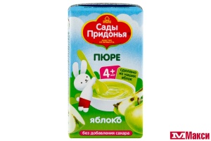 ПЮРЕ "САДЫ ПРИДОНЬЯ" ЯБЛОКО 125Г
