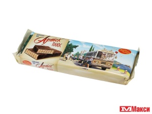 ТОРТ ВАФЕЛЬНЫЙ "АРТЕК ПЛЮС" ГЛАЗИРОВАННЫЙ 250Г (ТАМБОВСКАЯ КФ)
