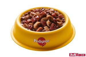 КОРМ ДЛЯ СОБАК "ПЕДИГРИ" ДЛЯ ВЗРОСЛЫХ СОБАК 85Г(с говядиной и ягненком в соусе)