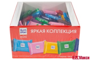 ШОКОЛАДНЫЕ КОНФЕТЫ "РИТТЕР СПОРТ" АССОРТИ