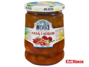 ФАСОЛЬ С ОВОЩАМИ "МЕЛЕНЪ" 550Г СТ/Б