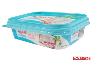 СЫР ТВОРОЖНЫЙ "VIOLETTE LIGHT" 60% 160Г (КАРАТ) (БЗМЖ)(сливочный)