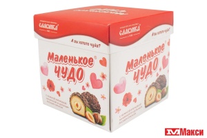 ШОКОЛАДНЫЕ КОНФЕТЫ "МАЛЕНЬКОЕ ЧУДО" СЛИВОЧНОЕ 148Г (СЛАВЯНКА)
