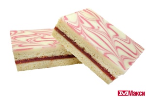 ПЕЧЕНЬЕ "ПОЛОСКА АЛЕКСАНДРОВСКАЯ" С ВИШНЕВОЙ НАЧИНКОЙ (ВОЛОГЖАНКА)