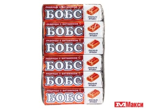 ЛЕДЕНЦЫ "БОБС" ЛЕСНЫЕ ЯГОДЫ 35Г (ЭВРИКА)