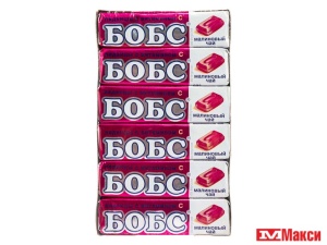 ЛЕДЕНЦЫ "БОБС" МАЛИНОВЫЙ ЧАЙ 35Г (ЭВРИКА)