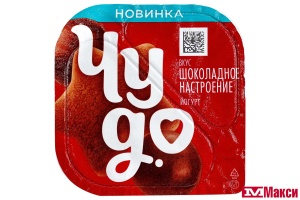 ЙОГУРТ "ЧУДО" ХРУСТЯЩИЙ ДЕСЕРТ 105Г (ВБД) (БЗМЖ)(шоколадное настроение 4%)