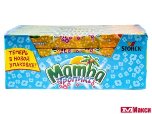 ЖЕВАТЕЛЬНАЯ КОНФЕТА "МАМБА" ТРОПИКС 79,5Г (STORCK)