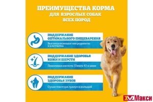 КОРМ "ПЕДИГРИ" ДЛЯ ВЗРОСЛЫХ СОБАК ВСЕХ ПОРОД С ГОВЯДИНОЙ 13КГ