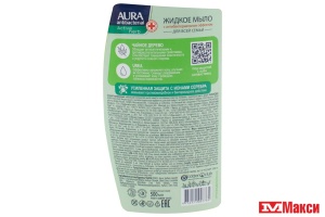 МЫЛО ЖИДКОЕ "AURA" ACTIVE HERB АНТИБАКТЕРИАЛЬНОЕ ЧАЙНОЕ ДЕРЕВО 500МЛ