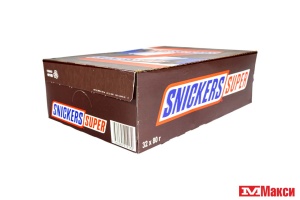 ШОК.БАТ.(МАРС) "SNICKERS" SUPER 80Г