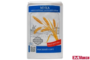 МУКА ПШЕНИЧНАЯ "ВОЛОГЖАНКА" В/С 1КГ