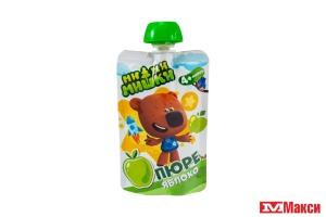ПЮРЕ "МИ МИ МИШКИ" 90Г В АССОРТИМЕНТЕ (КОМПЛЕКС-АГРО)(яблоко)