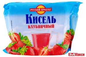КИСЕЛЬ "РУССКИЙ ПРОДУКТ" 190Г(клубничный)
