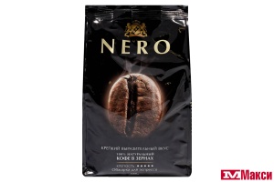 КОФЕ В ЗЕРНАХ (ШТРАУС) "AMBASSADOR" NERO 1000Г ПАКЕТ