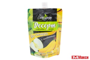 ПЮРЕ (BIONERGY) "ДЕСЕРТ" ПИТЬЕВОЕ 140Г ДОЙ ПАК В АССОРТ.(яблоко-банан)