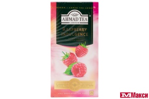 ЧАЙ "AHMAD TEA" МАЛИНОВОЕ ЛАКОМСТВО ЧЕРНЫЙ 25 ПАКЕТИКОВ