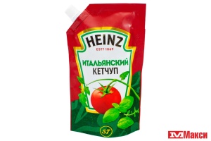 КЕТЧУП "HEINZ" ИТАЛЬЯНСКИЙ 320Г ПАКЕТ (ППК)