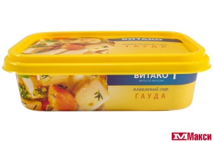 СЫР ПЛАВЛЕНЫЙ "ГАУДА" 200Г (ВИТАКО) (БЗМЖ)