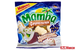 ЖЕВАТЕЛЬНЫЙ МАРМЕЛАД "МАМБА.ФРУМЕЛАДКИ" МОЛОЧНЫЕ ПРИВИДЕНИЯ 90Г (STORCK) 
