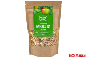 МЮСЛИ ЗАПЕЧЕННЫЕ С ЯБЛОКАМИ 300Г (ФЕРМА БРАТЬЕВ ПЕТРОВЫХ)