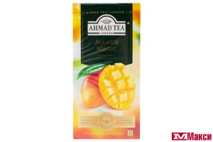 ЧАЙ "AHMAD TEA" МАГИЯ МАНГО ЧЕРНЫЙ 25ПАКЕТИКОВ