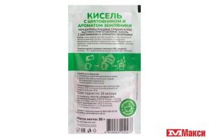 КИСЕЛЬ (СЕМЬЯ ДОВОЛЬНА) 30Г(с шиповником и ароматом земляники)