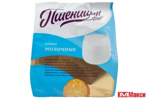 СУХАРИ "ПШЕНИЦЫН" МОЛОЧНЫЕ 200Г (АГЕЕВСКИЙ)
