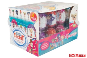 ЯЙЦО ШОКОЛАДНОЕ "MEGA SECRET" ФЕЕРИНКИ 20Г (ЭВРИКА)