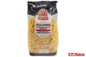 МАКАРОННЫЕ ИЗДЕЛИЯ "МАРТИН" ВЕРМИШЕЛЬ №2 400Г