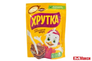КАКАО-НАПИТОК "ХРУТКА" БЫСТРОРАСТВОРИМЫЙ 135Г ПАКЕТ (NESTLE)