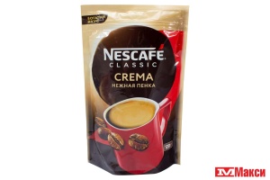 КОФЕ ПОРОШ. (NESTLE) "NESCAFE" CLASSIC CREMA 120Г ПАКЕТ