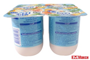 ПРОДУКТ ЙОГУРТНЫЙ "ФРУГУРТ" 2,5% 115Г (ВБД) (БЗМЖ)(персик)