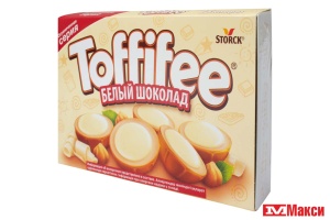 ШОК.КОНФ.(STORCK) "ТОФФИФЕ" БЕЛЫЙ ШОКОЛАД 125Г (ГЕРМАНИЯ)