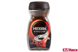 КОФЕ ПОРОШКООБРАЗНЫЙ "NESCAFE" CLASSIC 190Г СТ/Б (NESTLE)