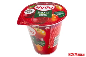 ЙОГУРТ "ЧУДО" ФРУКТОВЫЙ 2% 290Г (ВБД) (БЗМЖ)(вишня-черешня)